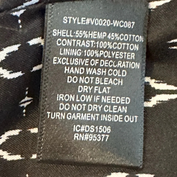 Sanctuary “Summer in the City” Colorblock Patchwork Tunic Vest Slits Open Front - Picture 7 of 7